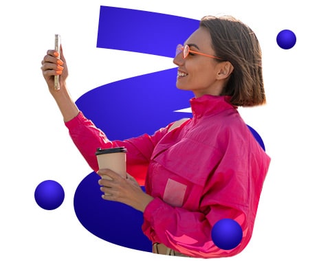 disfruta de conexion real para hablar y mensajear con nuestros planes de renta para ti